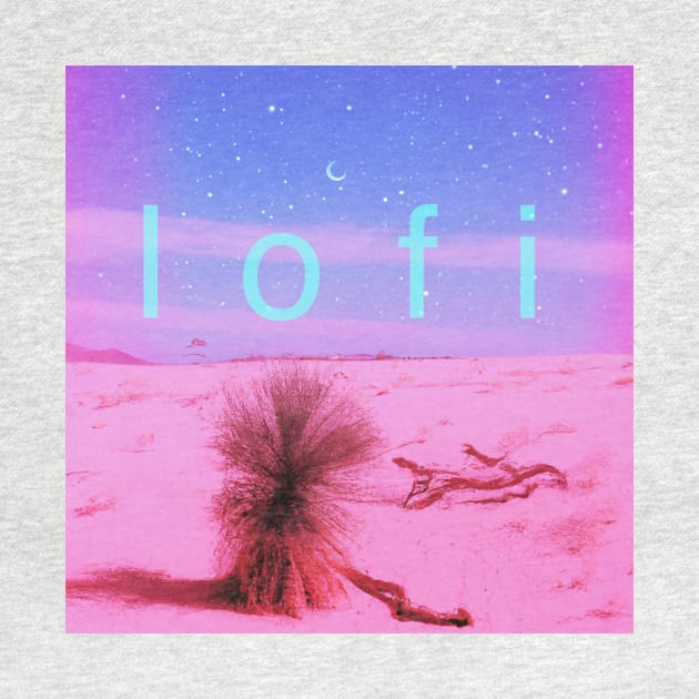 desert lofi logo by lofi_retrowave